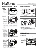 Preview for 3 page of NuTone QTN130LE1 Manual