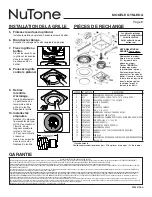 Предварительный просмотр 8 страницы NuTone QTNLEDA Instruction Manual