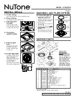 Preview for 4 page of NuTone QTNLEDB Instructions