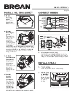 Предварительный просмотр 3 страницы NuTone QTRE090FL Install Manual