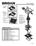 Предварительный просмотр 4 страницы NuTone QTRE090FL Install Manual