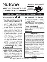 Предварительный просмотр 5 страницы NuTone QTREN070C Instruction Manual