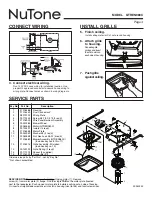 Предварительный просмотр 4 страницы NuTone QTREN080C Instructions Manual