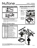 Предварительный просмотр 8 страницы NuTone QTREN080C Instructions Manual