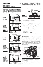 Preview for 6 page of NuTone QTXE090C Instructions Manual