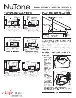 Предварительный просмотр 2 страницы NuTone QTXEN080FLT Instruction Manual