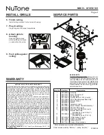 Предварительный просмотр 4 страницы NuTone QTXEN110H Instructions Manual