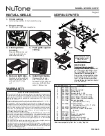 Предварительный просмотр 4 страницы NuTone QTXEN110SFLT Instructions For Use Manual