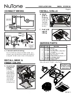 Предварительный просмотр 4 страницы NuTone QTXEN150 Instructions Manual