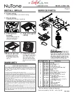 Предварительный просмотр 4 страницы NuTone QTXN110SL Instruction Manual