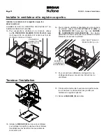 Preview for 11 page of NuTone RDFU1 Installation Manual