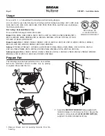 Preview for 2 page of NuTone RDFUWT Installation Manual