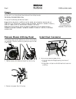 Preview for 2 page of NuTone RDM2 Installation Manual