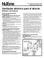 Preview for 5 page of NuTone RF-49 Series Installation Instructions Manual