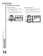 Предварительный просмотр 16 страницы NuTone ROOMSIDE AERN110SD Installation And Use & Care Instructions