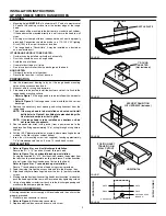 Preview for 2 page of NuTone SM6530BL Installation Instructions Manual