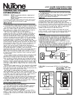 Предварительный просмотр 3 страницы NuTone SVC-101 Installation Instructions Manual