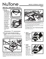 Preview for 3 page of NuTone ULTRA SILENT QTRN Series Instructions Manual