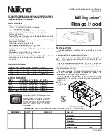 NuTone WhispAire WA6500 Series Architectural & Engineering Specifications preview