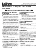 Предварительный просмотр 7 страницы NuTone WhispAire WA6500 Series Installation Instructions Manual