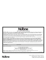 Preview for 4 page of NuTone WHV-30BD Installation Instructions