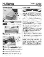 Preview for 5 page of NuTone WS15 SERIES Instructions Manual