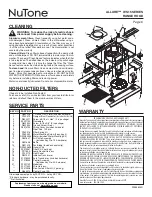 Preview for 6 page of NuTone WS15 SERIES Instructions Manual