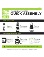 Nutri Ninja Auto-iQ BL491 Quick Assembly preview