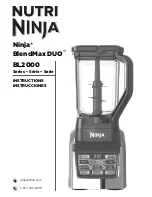 Nutri Ninja BlendMax DUO Instructions Manual предпросмотр