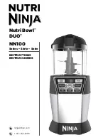 Preview for 1 page of Nutri Ninja Nutri Bowl DUO NN100 series Instructions Manual