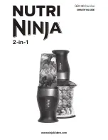 Nutri Ninja Nutri  QB3000 series Owner'S Manual preview