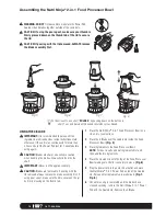 Предварительный просмотр 10 страницы Nutri Ninja Nutri  QB3000 series Owner'S Manual