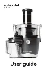 Preview for 1 page of NUTRIBULLET Juicer NBJ200G User Manual