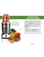 Preview for 8 page of NUTRIBULLET Juicer User Manual & Recipe Book