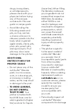 Preview for 8 page of NUTRIBULLET NBF400DG User Manual