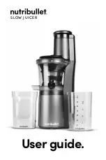 NUTRIBULLET NBJ50300 User Manual preview