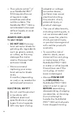 Preview for 6 page of NUTRIBULLET PRO 1000 User Manual