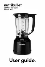 NUTRIBULLET Smart Touch Blender User Manual preview