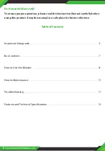 Preview for 2 page of NUTRICHEF NCBL100RC User Manual