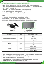 Preview for 10 page of NUTRICHEF NCBL100RC User Manual