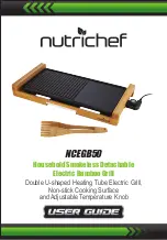 NUTRICHEF NCEGB50 User Manual preview