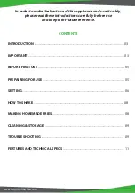 Preview for 2 page of NUTRICHEF PKAIRFR22 User Manual