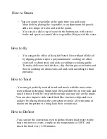 Preview for 6 page of NUTRICHEF PKAIRFR48 Important Safety Instructions Manual