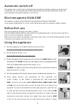 Preview for 4 page of NUTRICHEF PKAIRFR54 User Manual