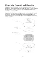 Предварительный просмотр 7 страницы NUTRICHEF PKFDSRC10WT Instructions Manual