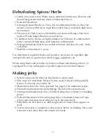 Предварительный просмотр 17 страницы NUTRICHEF PKFDSRC10WT Instructions Manual