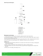 Preview for 2 page of NUTRICHEF PKJC40 User Manual