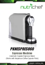 NUTRICHEF PKNESPRESO60 User Manual preview