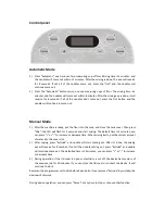 Preview for 6 page of NUTRICHEF PKPM350 User Manual