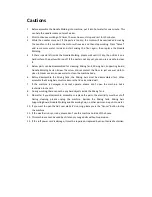 Preview for 8 page of NUTRICHEF PKPM350 User Manual